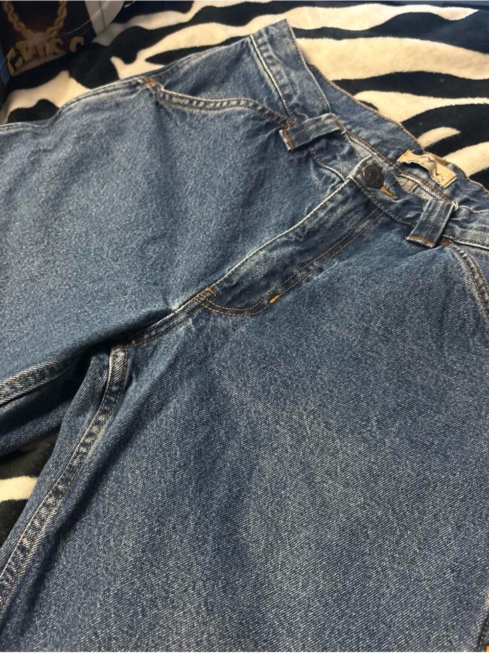 Classic Men's Blue Denim Jorts